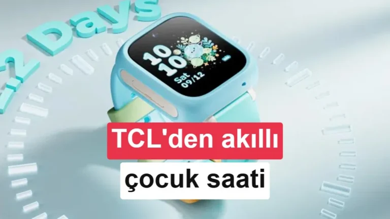 TCL Kids Watch K5 Türkiye’de Satışta