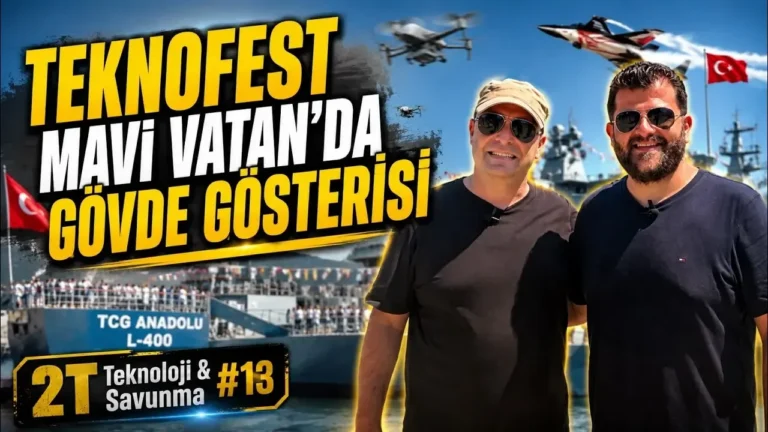 TEKNOFEST Mavi Vatan’da İ‑ZAHA ve KALKAN DİHA’nın İzleri