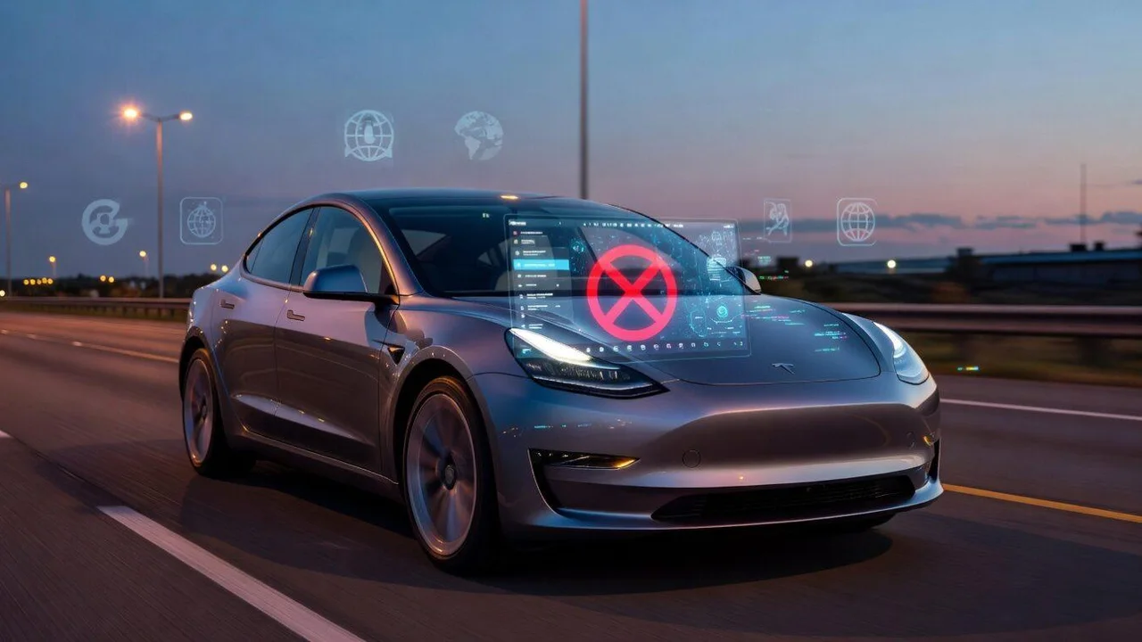 Tesla FSD Kaza Yaptı: Sorumluluk Sürücünün Omzunda