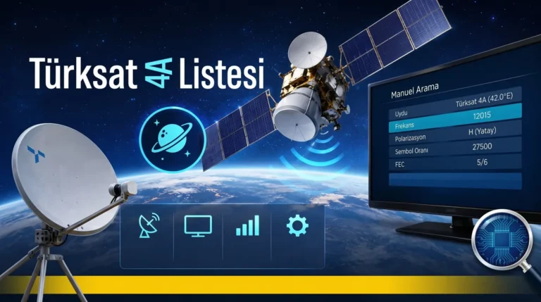 Türksat 42E Frekans Listesi 2026 – Tüm Yayın Kanalları