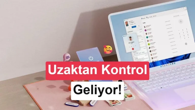 Windows 11’e Uzaktan Kontrol Özelliği Ekleniyor