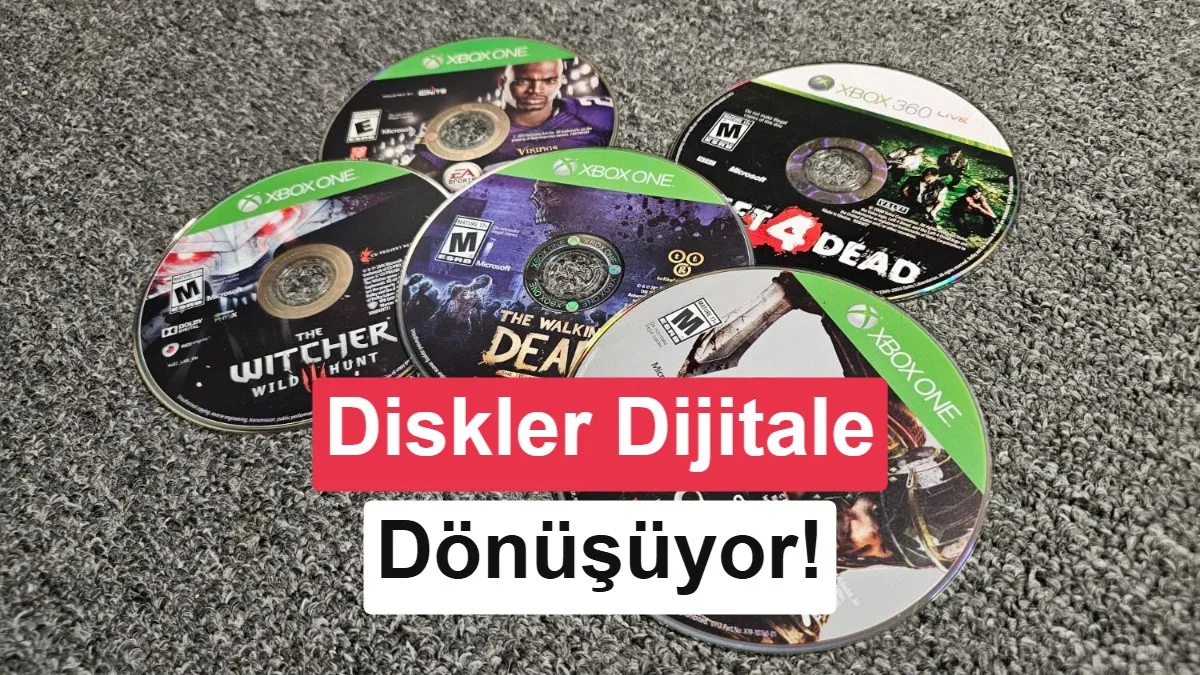 Xbox, Fiziksel Oyunları Dijital Lisansa Dönüştürme Özelliğini Tanıttı