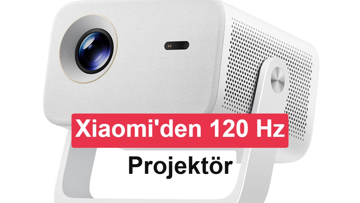 Xiaomi, 120 Hz Yenileme Hızına Sahip Yeni Projektörü Redmi Projector 5 Pro İle Sunar