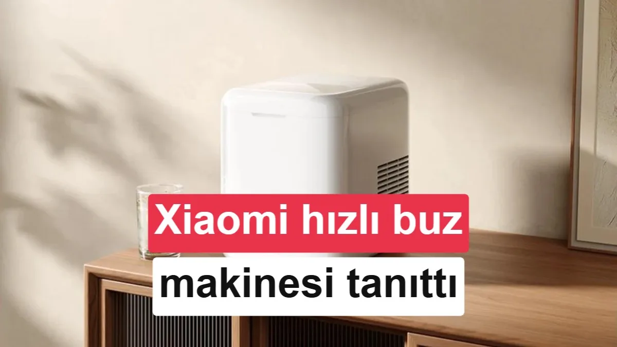 Xiaomi, Hızlı ve Verimli Buz Makinesini Tanıttı