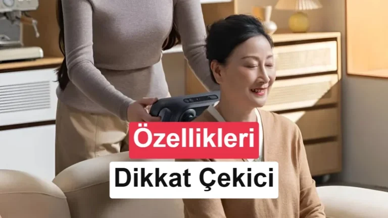 Xiaomi Mijia Multi-Head Massage Gun 3: 31 Gün Şarj Gerektirmeden Kullanım