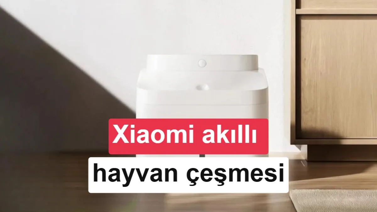 Xiaomi, Mijia Smart Pet Water Fountain 2 Sterilization Edition Çeşmesini Tanıttı