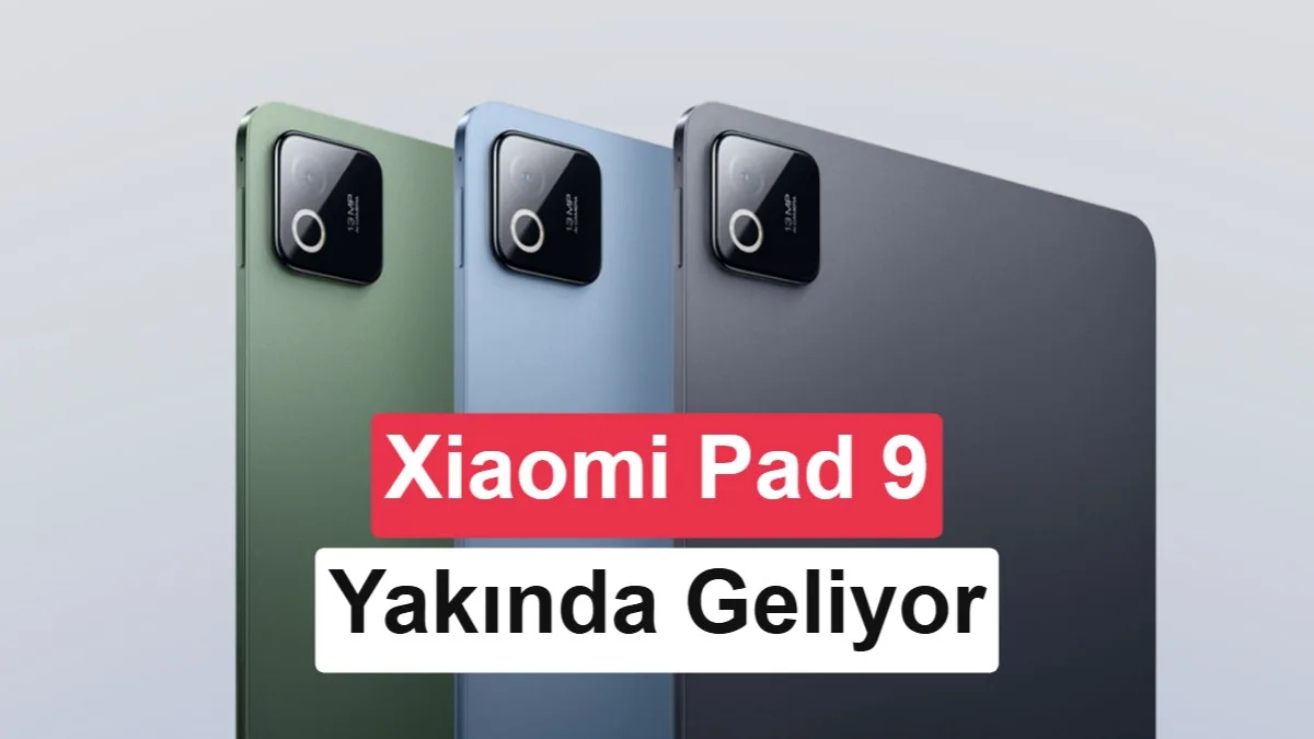 Xiaomi Pad 9 Serisi Üç Modelle Tanıtılabilir: Beklenen Özellikler