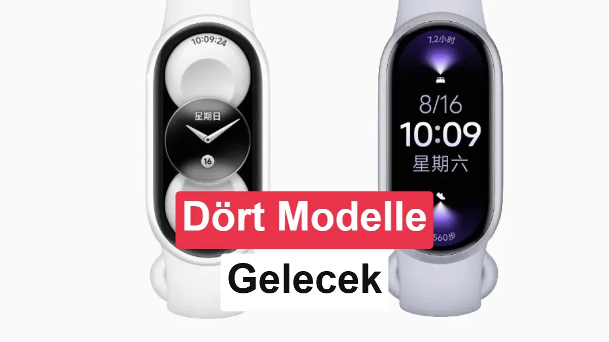 Xiaomi Smart Band 11: Dört Modelle Yeni Çıkıyor