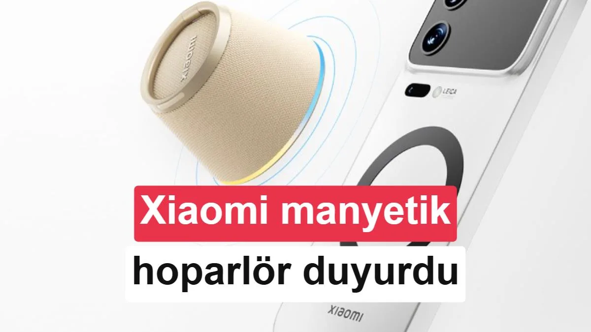 Xiaomi, Stand Olarak Kullanılabilen Yeni Kablosuz Hoparlörünü Tanıttı
