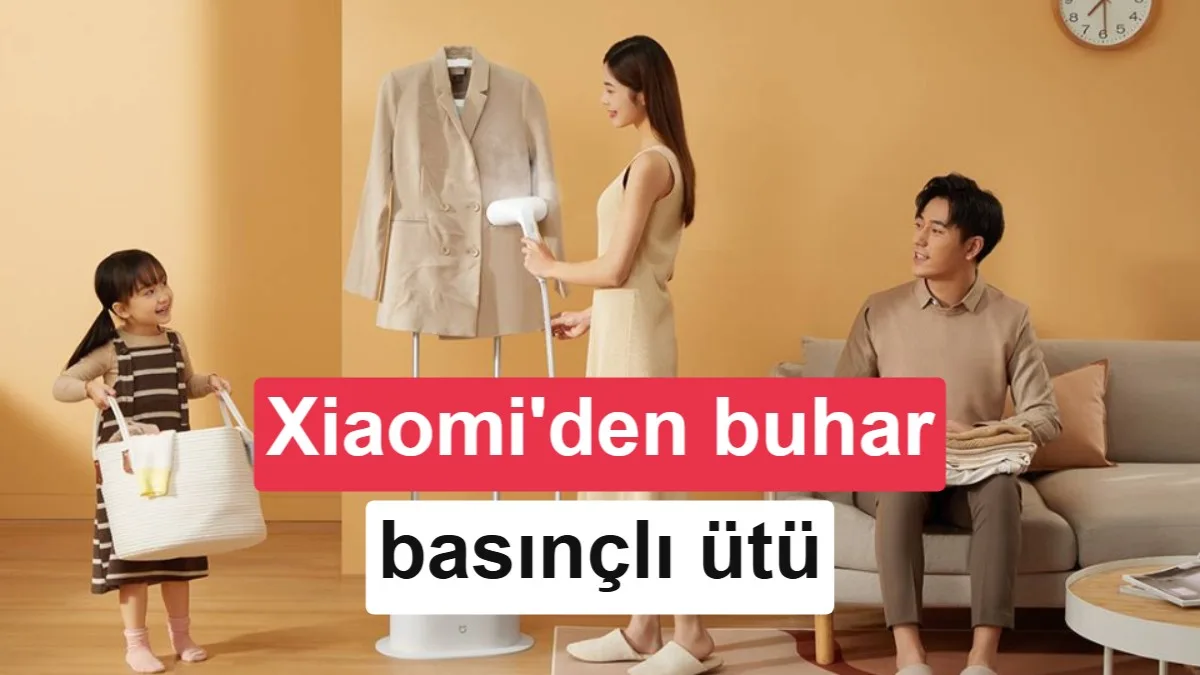 Xiaomi Yeni Basınçlı Buhar Ütüsünü Tanıttı