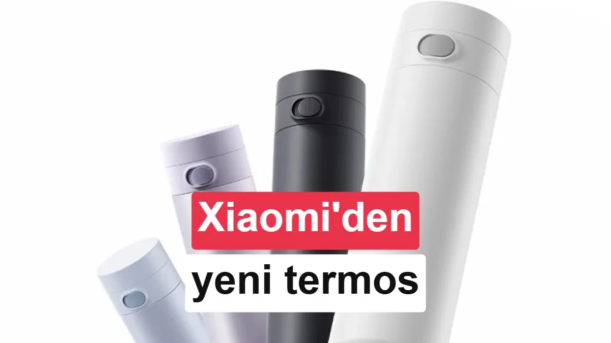 Xiaomi Yeni Termosunu Tanıttı: Mijia Flip-Lid Insulated Mug 2