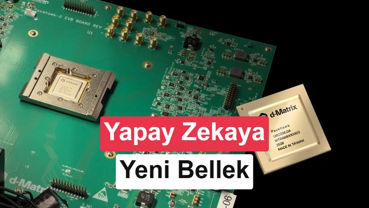 Yapay zeka için mükemmel bir bellek: Raptor 3D-DRAM