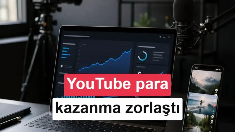 YouTube Para Kazanma Şartları Artık Daha Zor Hale Getirildi