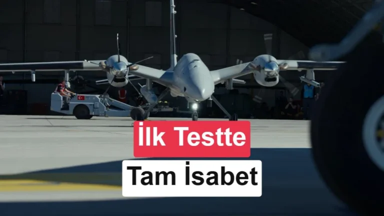 AKINCI, Roketsan’ın İHA-300 Süpersonik Füzesini 250 km’den Hedefe Yöneltti
