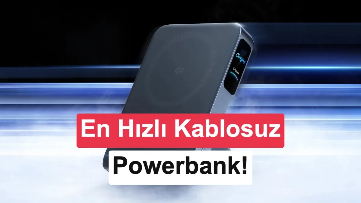 Anker, En Hızlı Kablosuz Powerbankini Sunuyor: MagGo 2 Pro