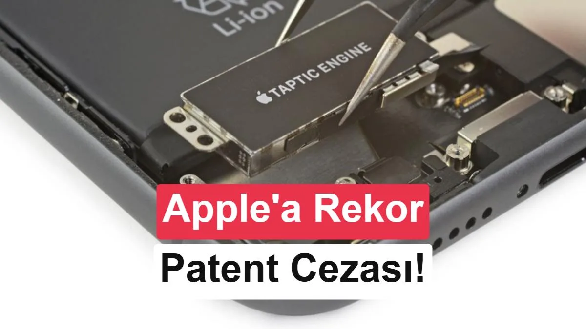 Apple’a Rekor Patent Cezası: 5,7 Milyar Dolar Tazminat