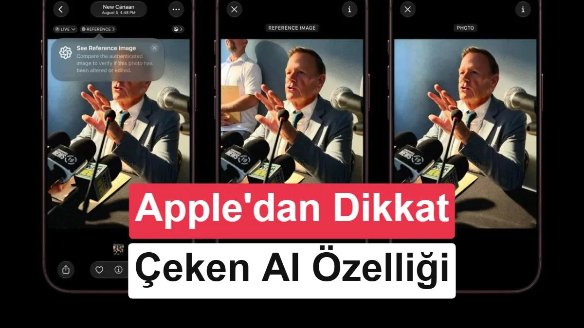 Apple’ın Yeni Özelliği iPhone 18 Pro ile Fotoğrafın Gerçekliğini Kanıtlayacak