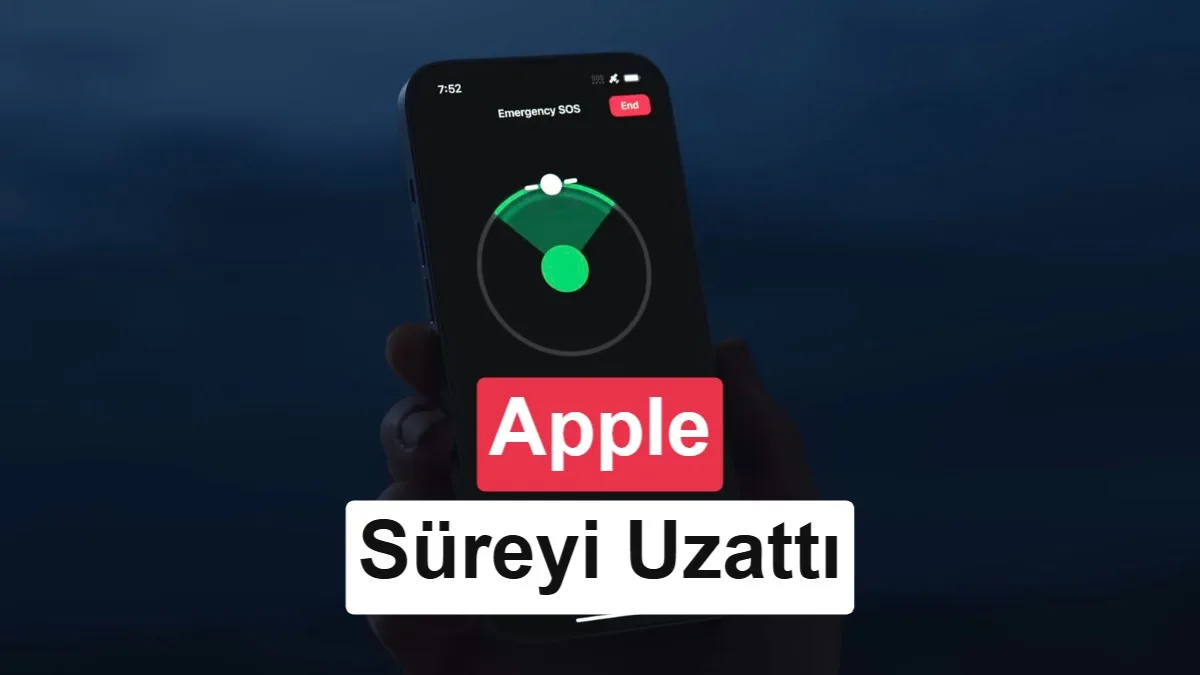 Apple, iPhone 14, 15 ve 16 Serisinin Uydu Özelliklerini Bir Yıl Daha Ücretsiz Kıldı