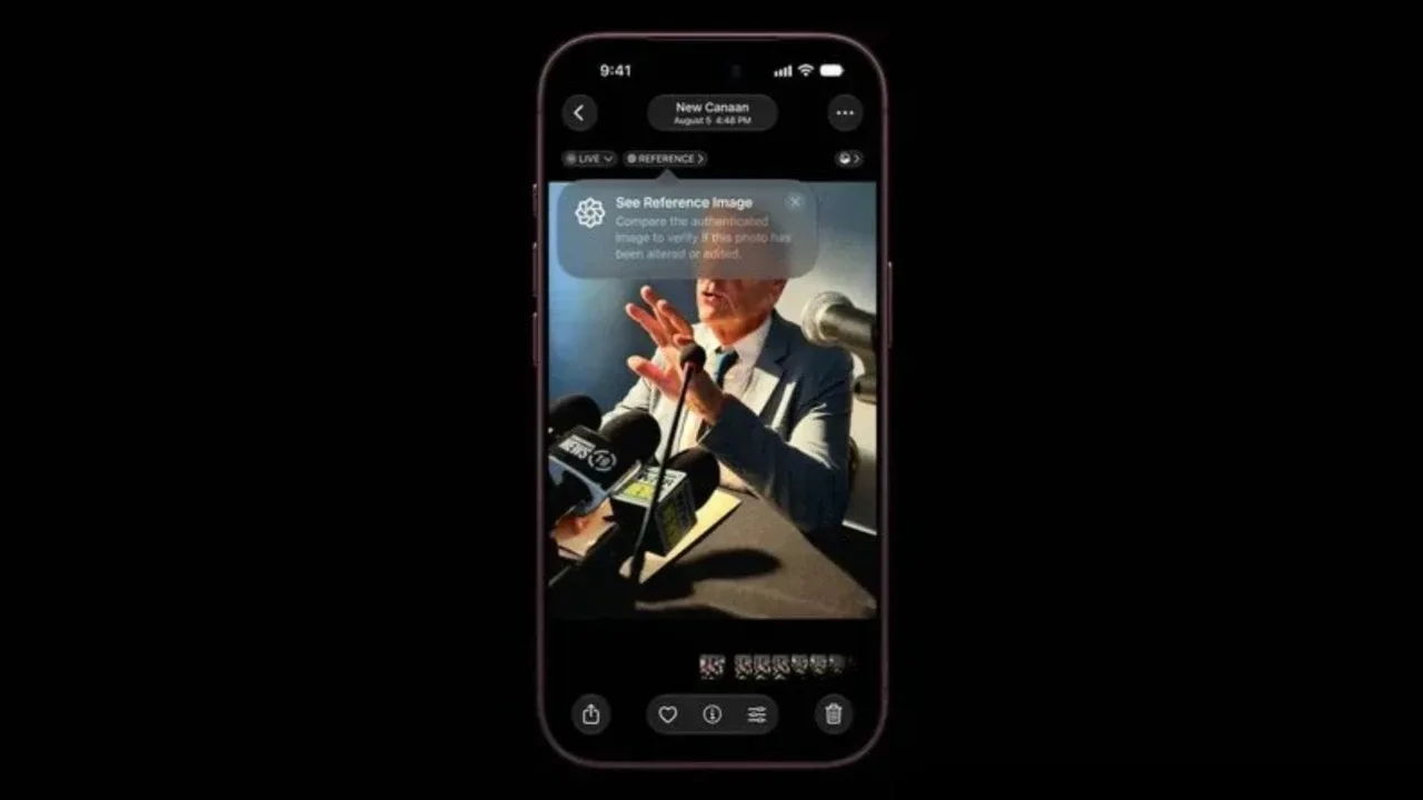 Apple, iPhone 18 Pro’da Fotoğrafın Gerçekliğini Doğrulamak İçin Yeni Bir Sistem Tanıttı