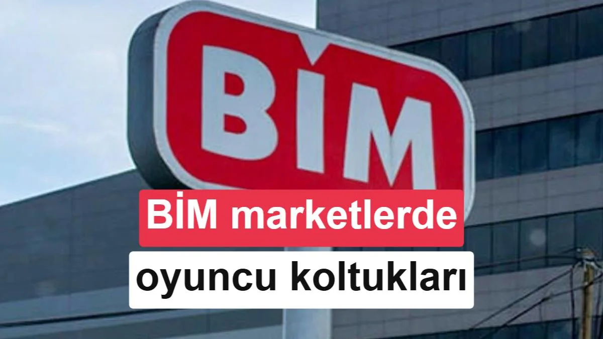BİM, XDrive Oyuncu Koltuklarını Satışa Sunuyor