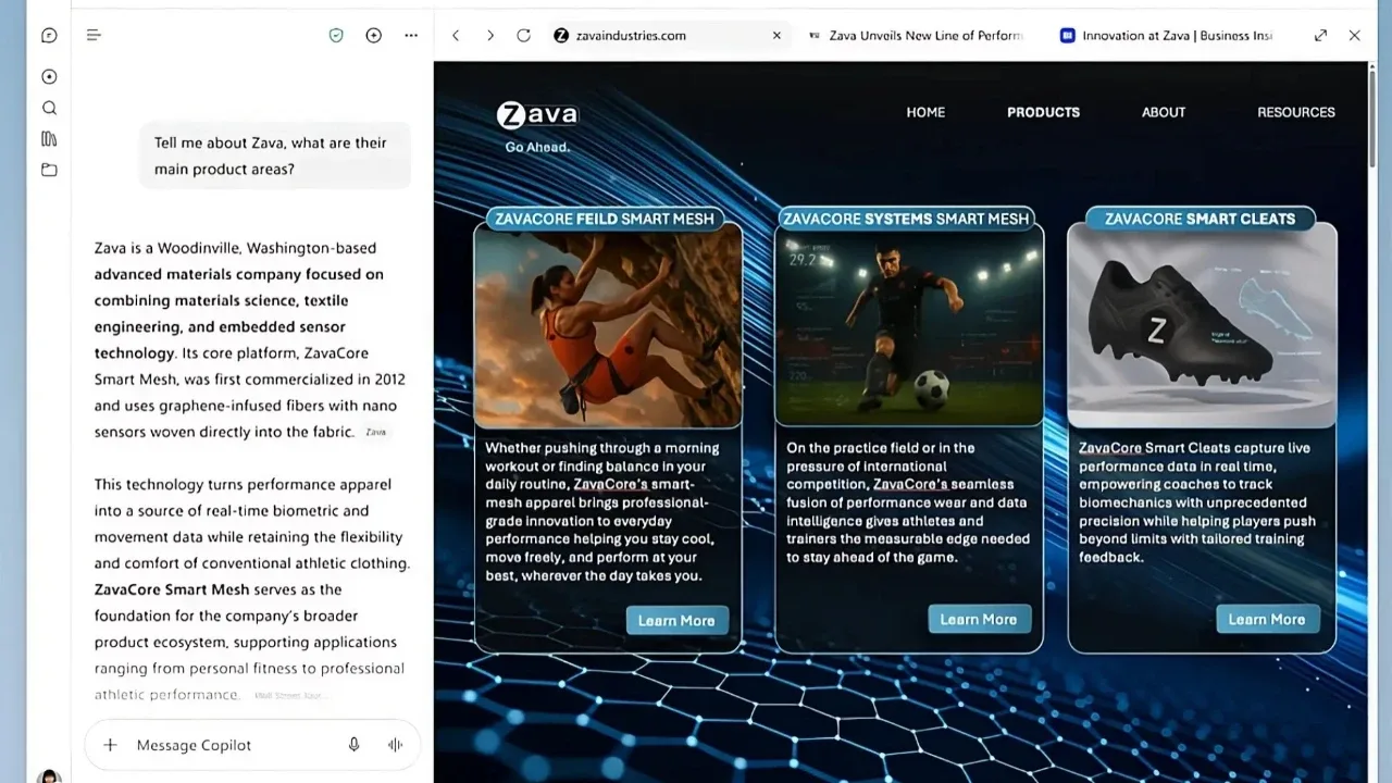 Copilot, İnternet Sitelerini Uygulama İçinde Açacak