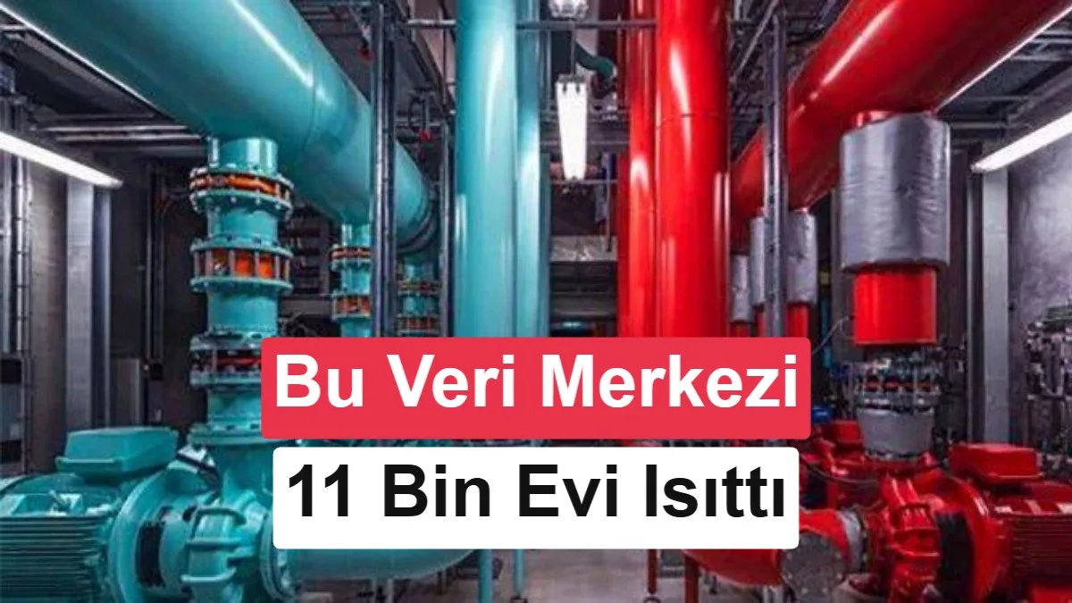 Danimarka’da Veri Merkezinin Atık Isısı Binlerce Evi Isıtıyor