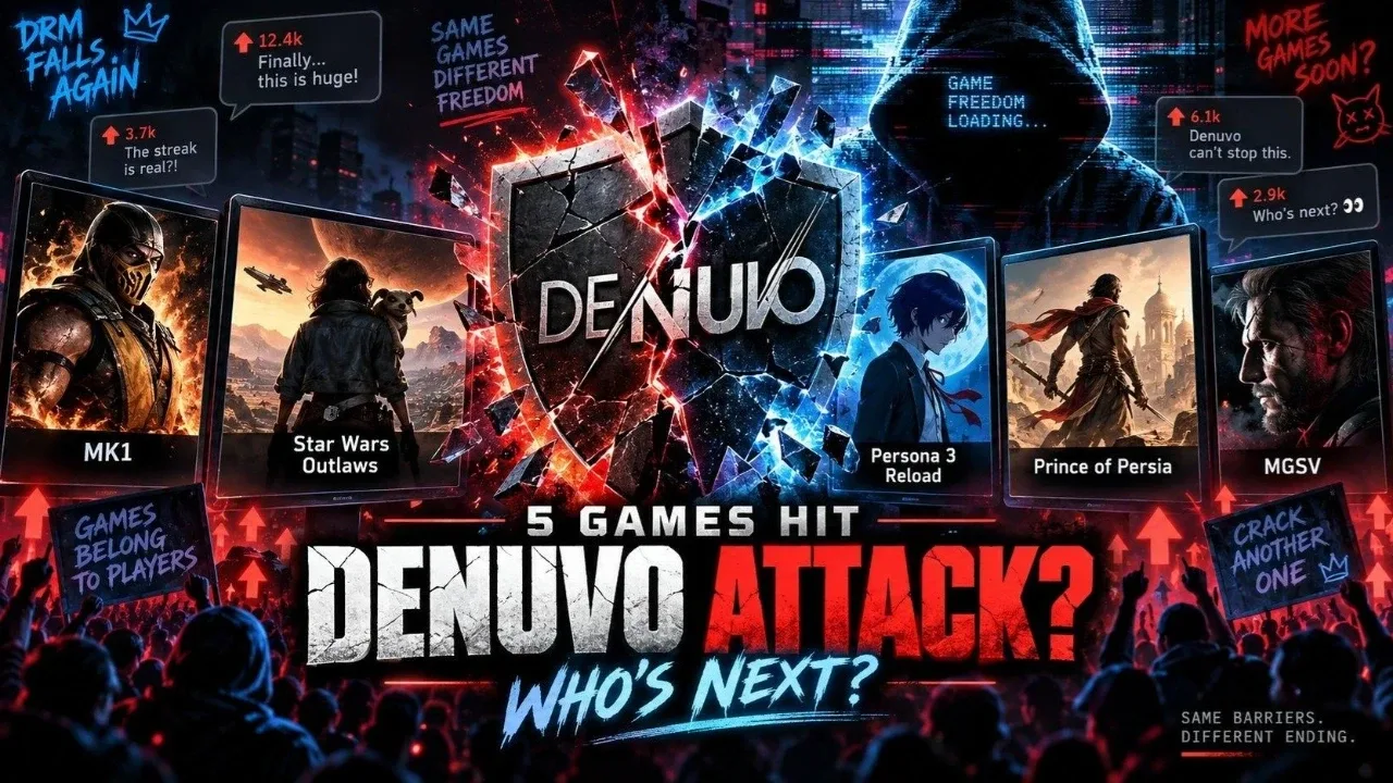 Denuvo’ya 24 Saatlik Saldırı: Altı Oyunun Koruması Ardışık Olarak Aşıldı