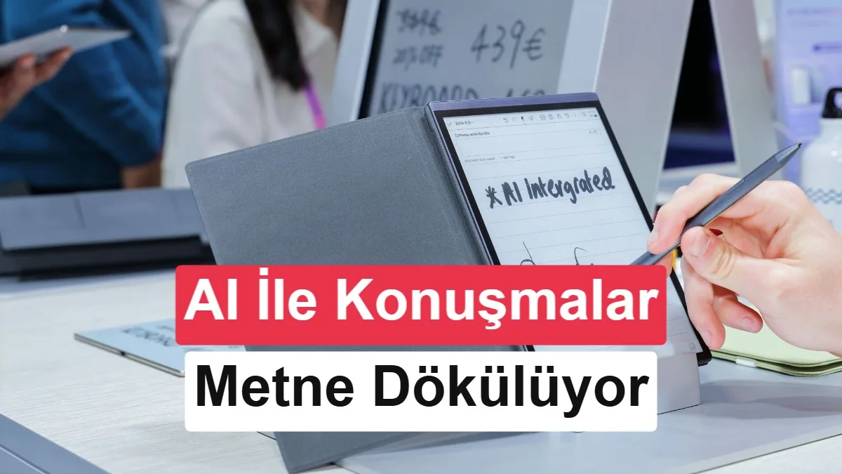 Dünyanın En İnce E-ink Tablet Tanıtıldı: Sadece 4,2 mm Kalınlıkta