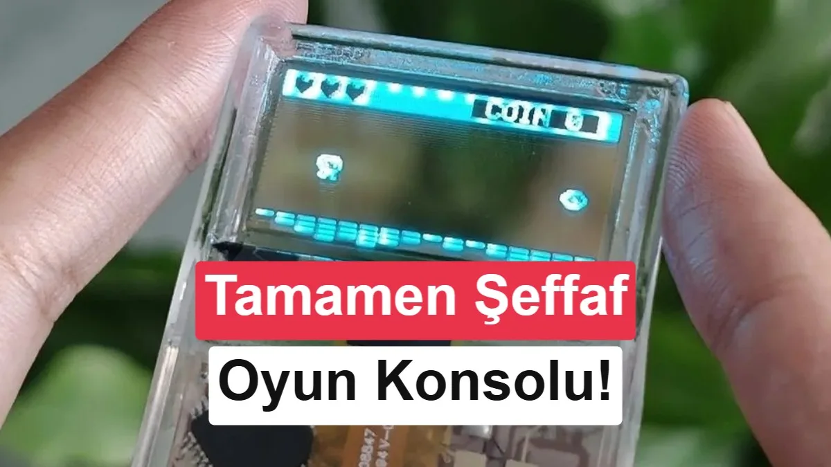 Dünyanın Tamamen Şeffaf İlk Oyun Konsolu Arduview Tanıtıldı