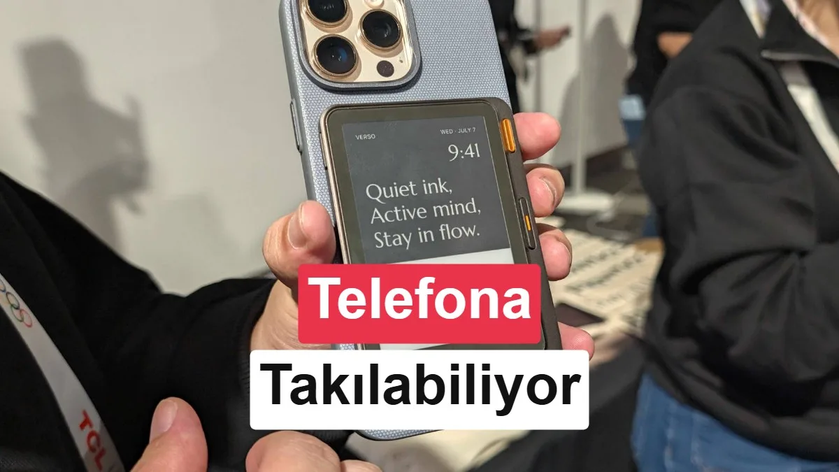 Flowtica Verso: Telefonun Arkasına Takılan E-ink Ekranlı Yapay Zeka Not Cihazı