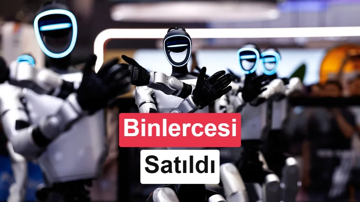 Geçen yıl dünya genelinde 7 bin insansı robot satıldı