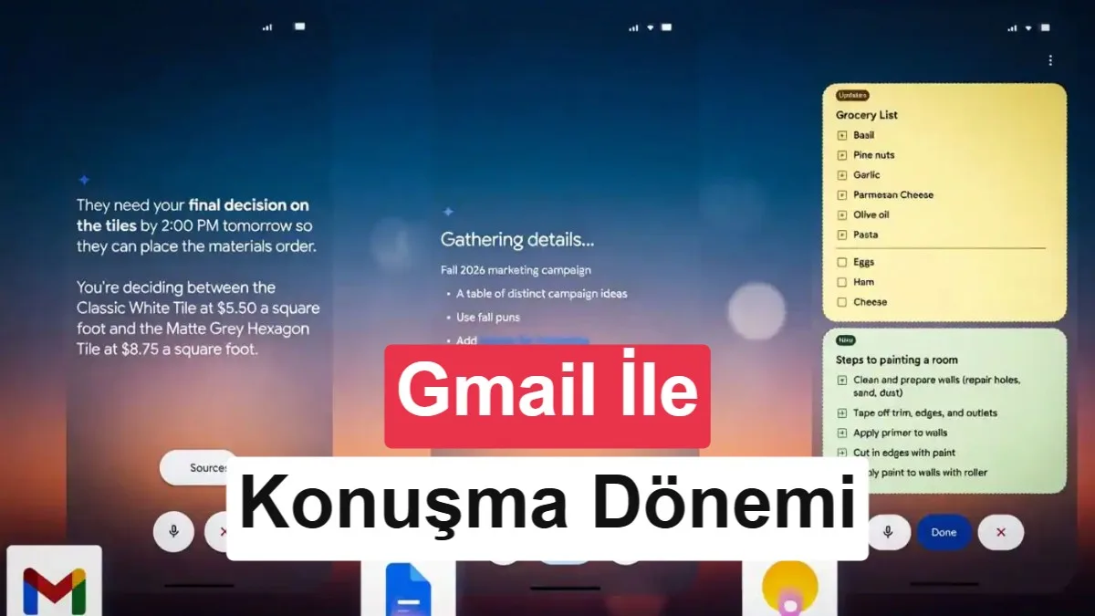 Google, Gmail, Dokümanlar ve Keep’te Sesli Sohbet Özellikleri Sunuyor