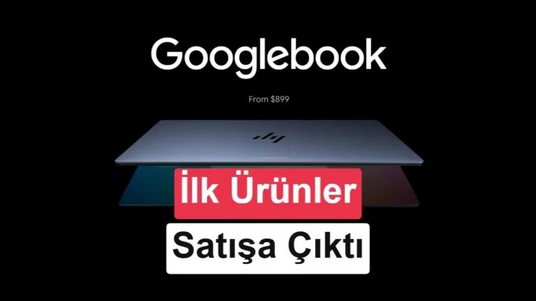 Googlebook İlk Modelleri Tanıttı: 10 Yıl Güncelleme Garantisi