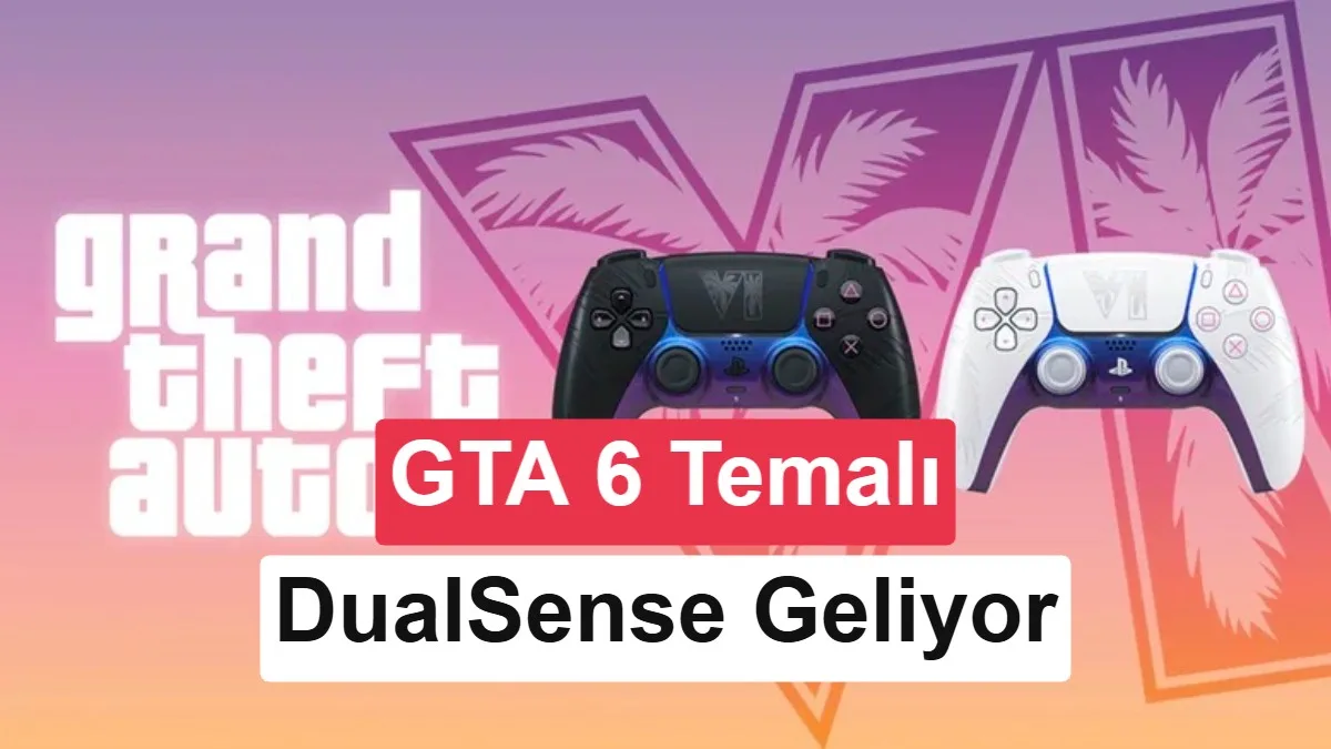 GTA 6 Temalı İki Özel DualSense Kontrolcü Çıkacak: Fiyat ve Tarih