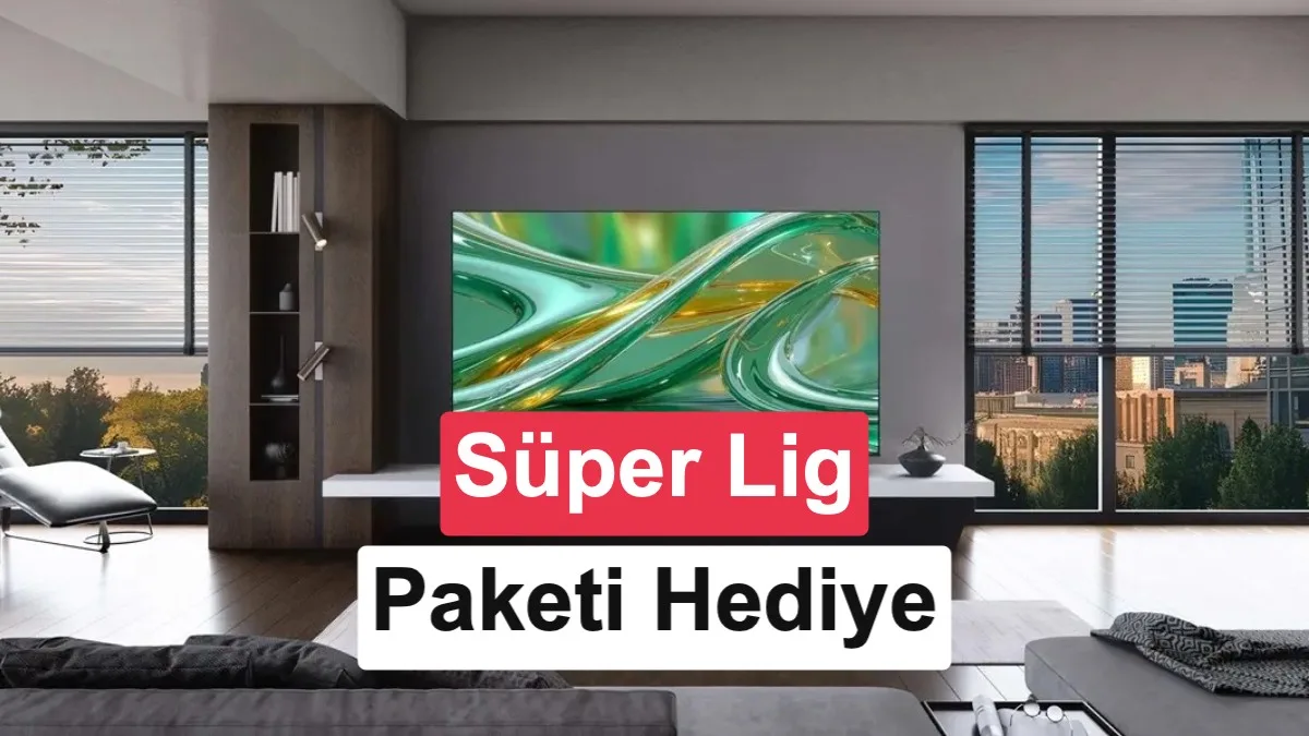 Hisense, Süper Lig tutkunlarına 12 aylık TOD hediye kampanyası sunuyor