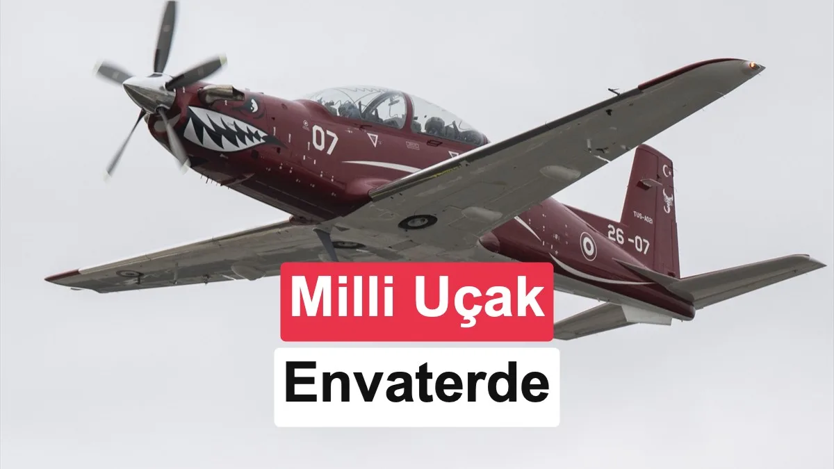 HÜRKUŞ-2, Türkiye’nin milli eğitim uçağı olarak envantere alındı