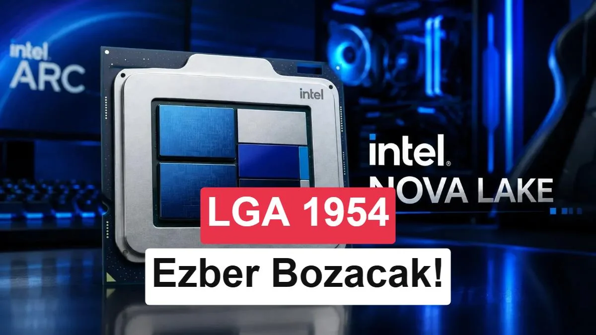 Intel LGA1954 Soketiyle Çok Nesilli Yükseltme Planlıyor