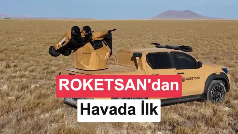 KARAOK, Yerli Tanksavar Sisteminde İlk Hava Hedefini Başarıyla Vurdu