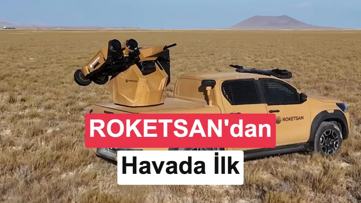 KARAOK, Yerli Tanksavar Sisteminde İlk Hava Hedefini Başarıyla Vurdu