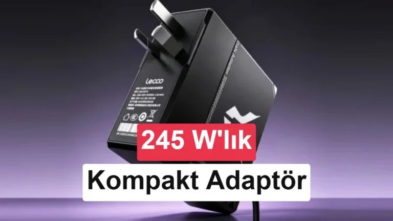 Lenovo’nun 245W’lık Yeni Kompakt Şarj Adaptörü