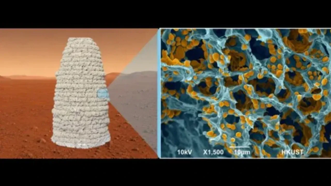 Maya ve Jelatin ile Mars’ta Yapı Malzemesi Geliştirildi