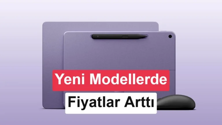 Microsoft, küçük Surface modellerini güncelledi: Fiyatlar önemli ölçüde yükseldi
