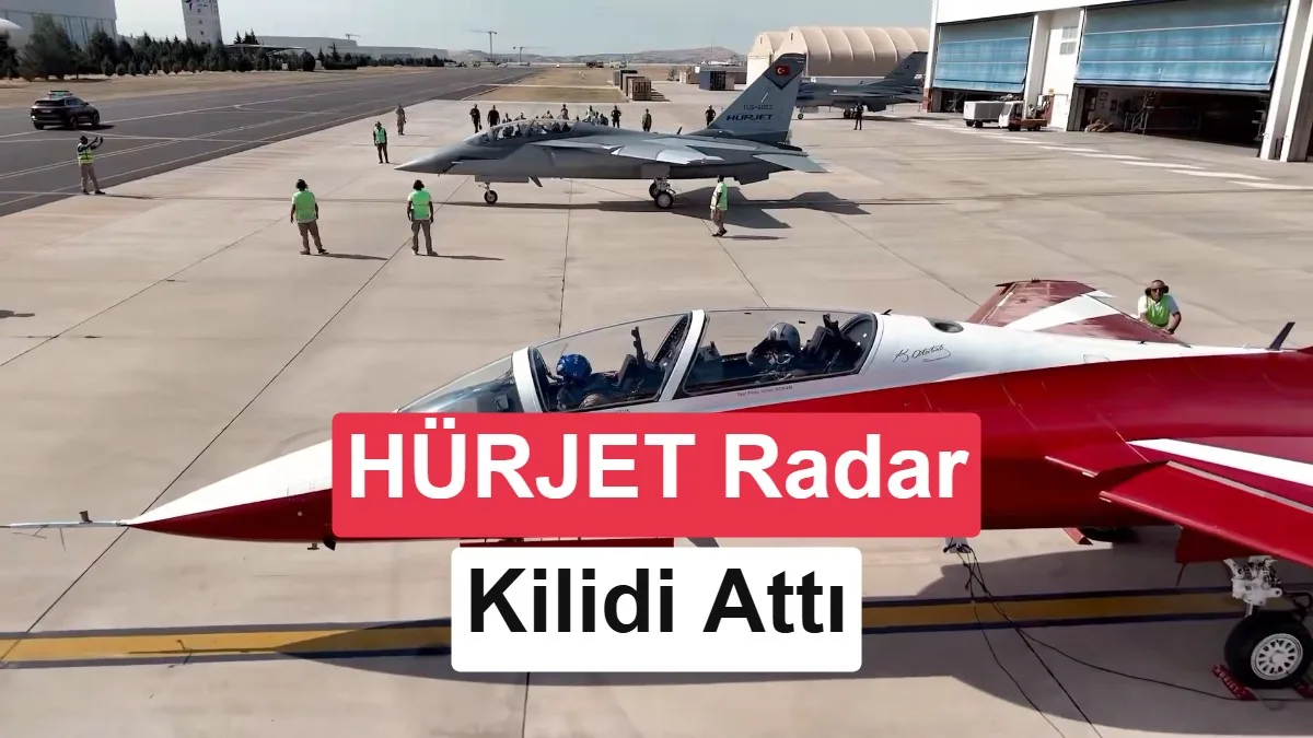 MURAD AESA Radarla Donatılan HÜRJET, Diğer HÜRJET’e Kilitleme Gösterdi