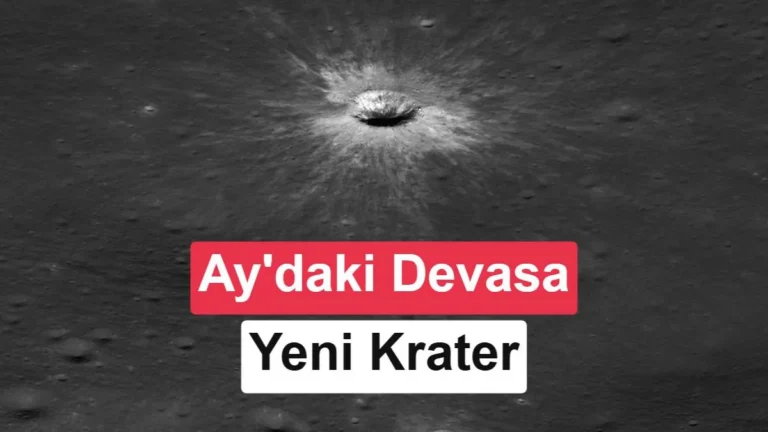 NASA, Ay’da Yeni Dev Krater Keşfetti: Eşsiz Görseller