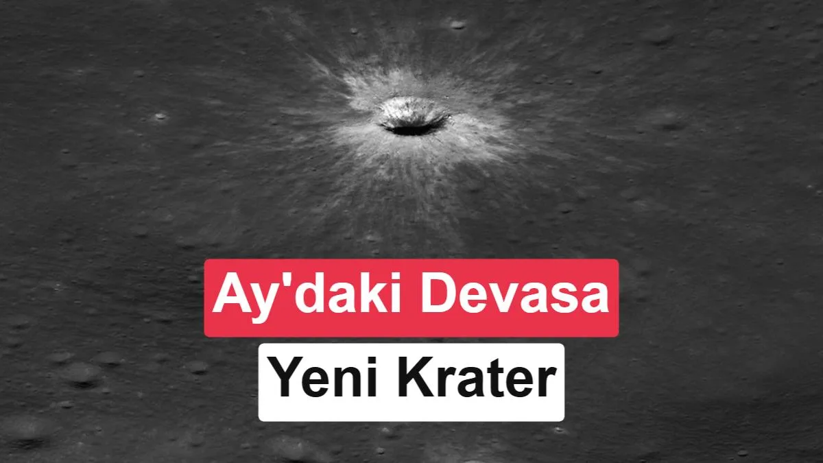 NASA, Ay’da Yeni Dev Krater Keşfetti: Eşsiz Görseller
