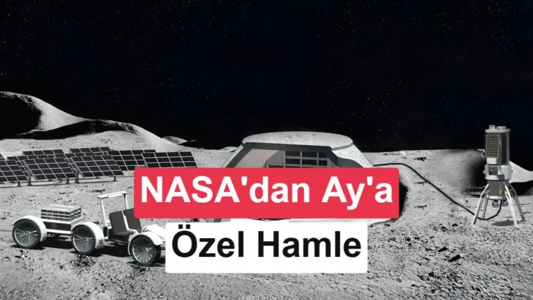 NASA’dan Ay’da Kesintisiz Enerji İçin Hidrojen Hamlesi