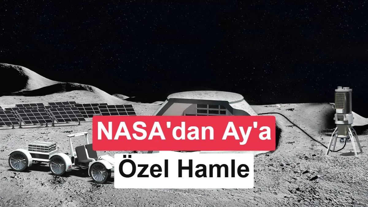 NASA’dan Ay’da Kesintisiz Enerji İçin Hidrojen Hamlesi