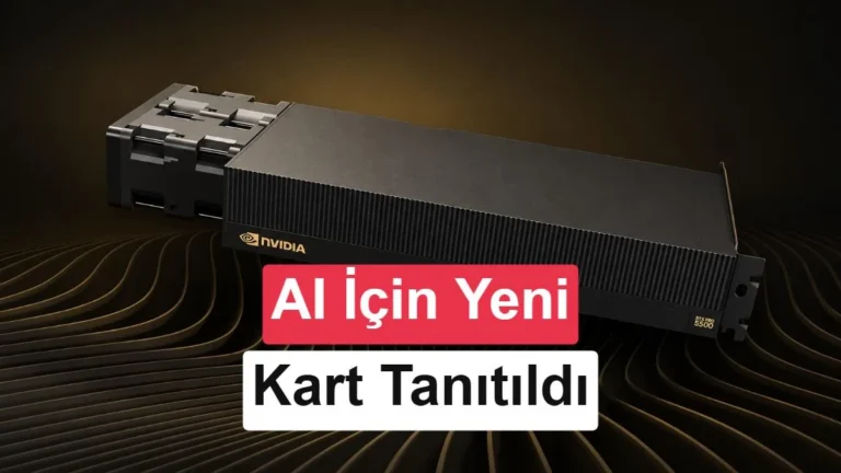 Nvidia, RTX PRO 5500 Blackwell ile 84 GB ECC GDDR7 Bellek Sunuyor