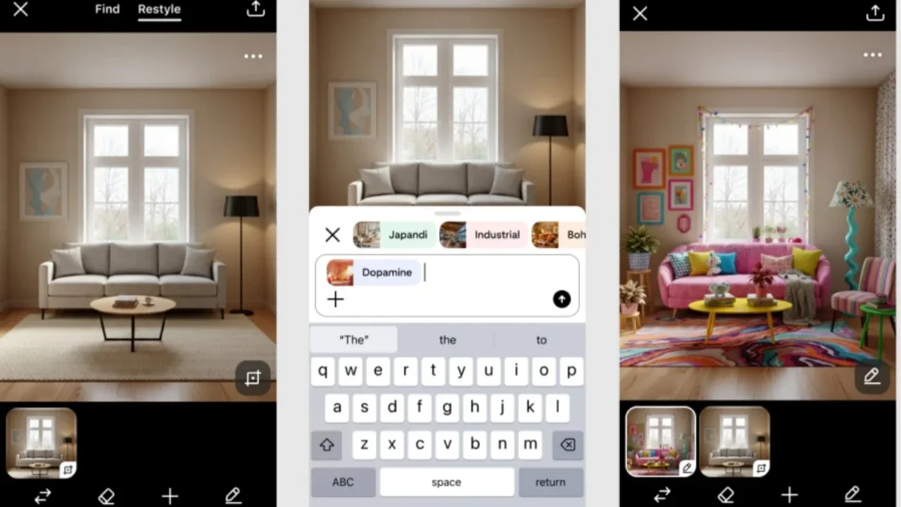 Pinterest, Ev Odanızı AI ile Yeniden Tasarlamaya Hazırlanıyor