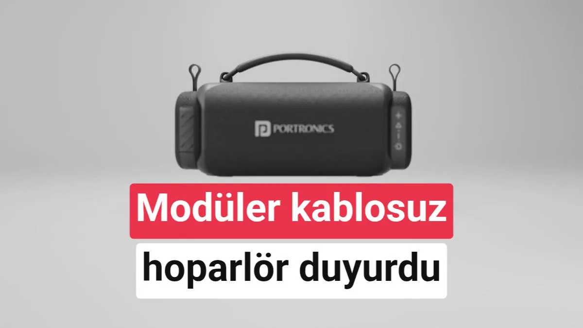 Portronics, Modüler Kablosuz Hoparlör Modelini Tanıttı